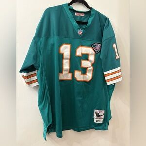 Vintage Miami dolphins Mitchell & Ness Teal Jersey - Dan Marino - NFL 1994